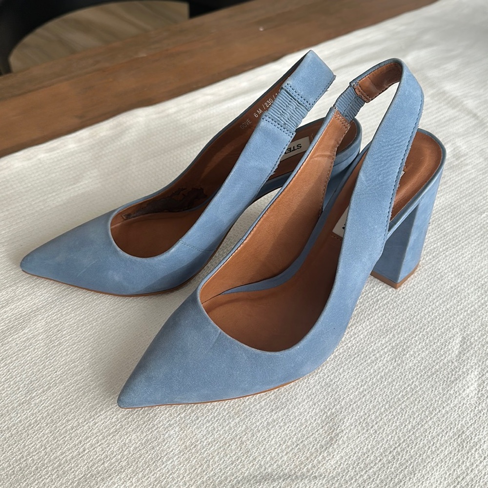 Blue Steve Madden Heels